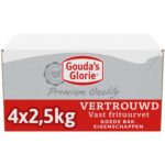 Gouda Glorie Frituurvet Plantenvet Rood - 2.5kg - 4 stuks