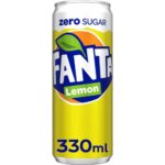 Fanta Zero Lemon - 330ml - 24 stuks