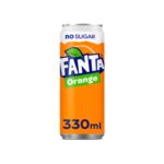 Fanta Zero - 330ml - 24 stuks