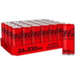 Coca Cola Zero - 330ml - 24 stuks (Blik)
